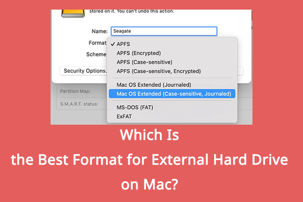 best way to format a hard drive for mac